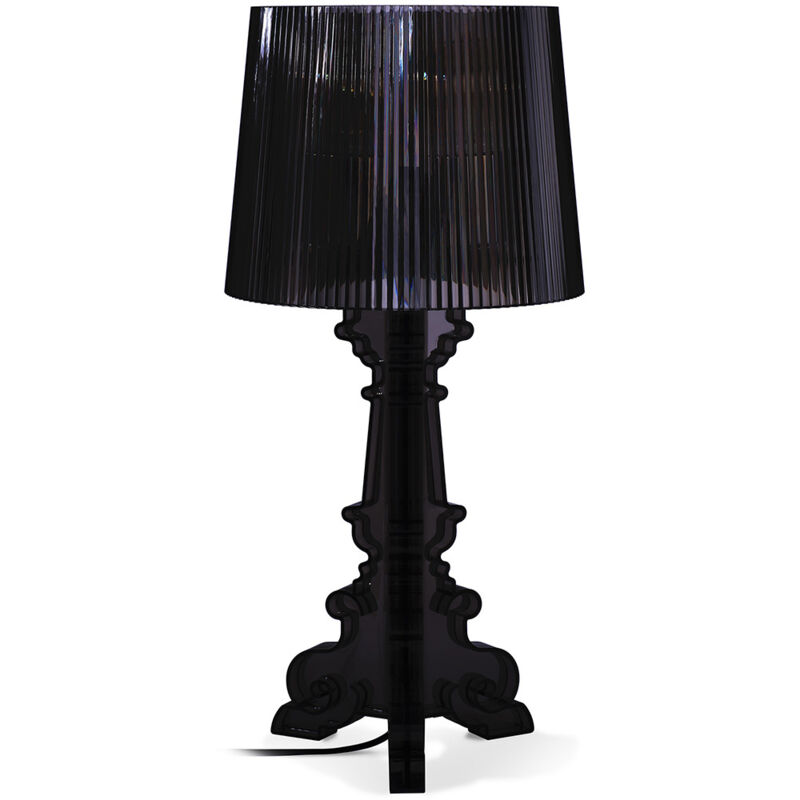 foto del prodotto privatefloor lampada da tavolo piccola lampada da soggiorno bour nero