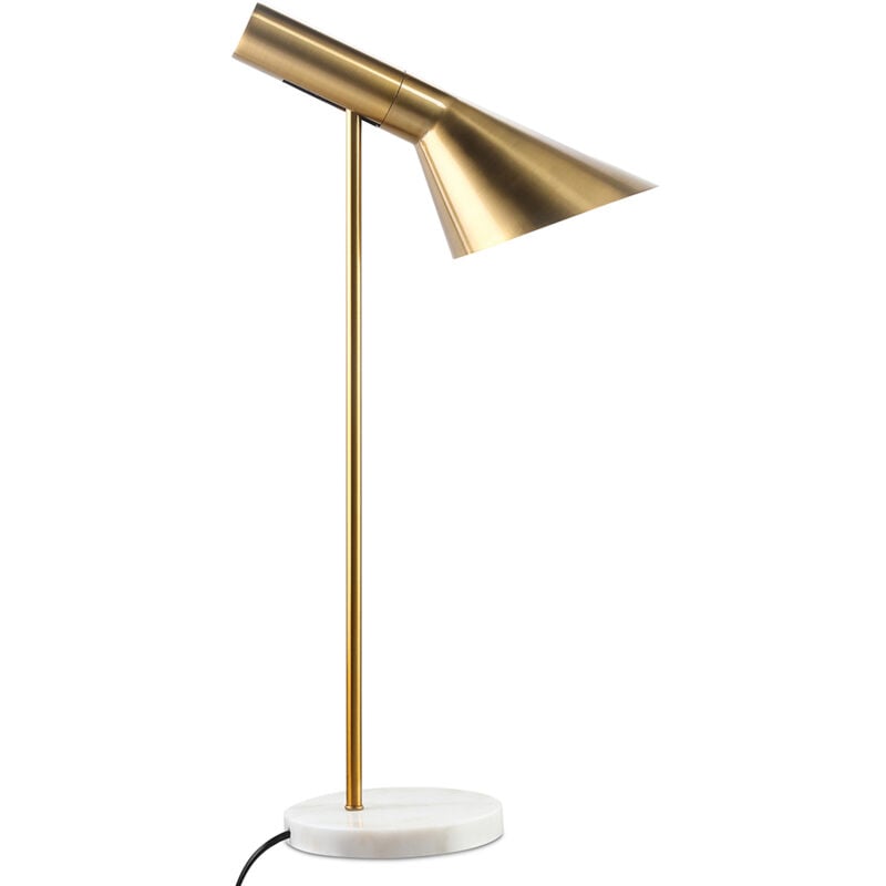 foto del prodotto privatefloor lampada flexo lampada da scrivania marmo e metallo celio oro