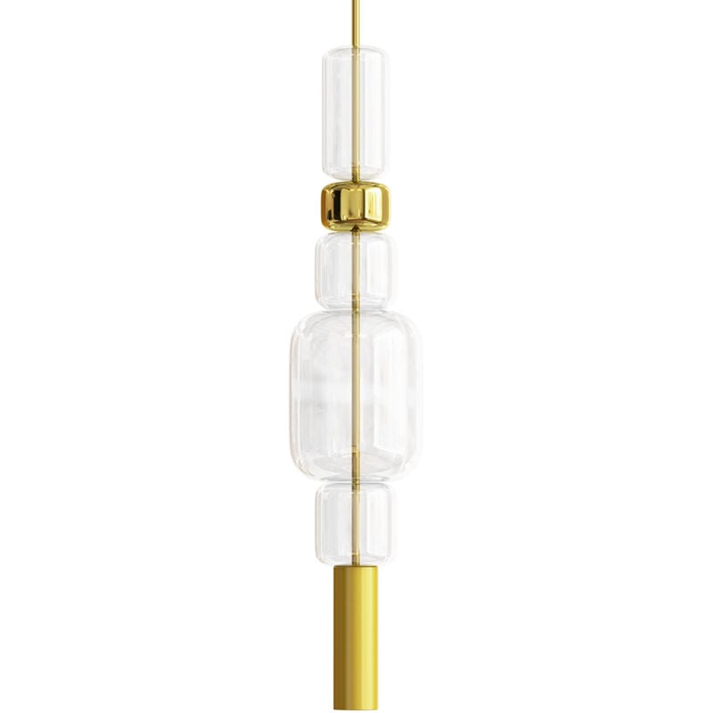 foto del prodotto privatefloor lampadario di design led berat oro