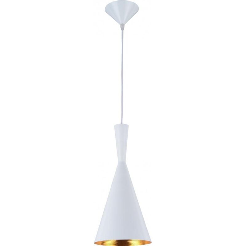 foto del prodotto privatefloor - lampadario - lampada a sospensione design industriale - extensive bianco