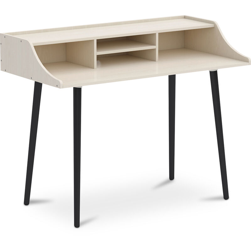 foto del prodotto privatefloor scrivania in legno stile scandinavo torkel legno naturale