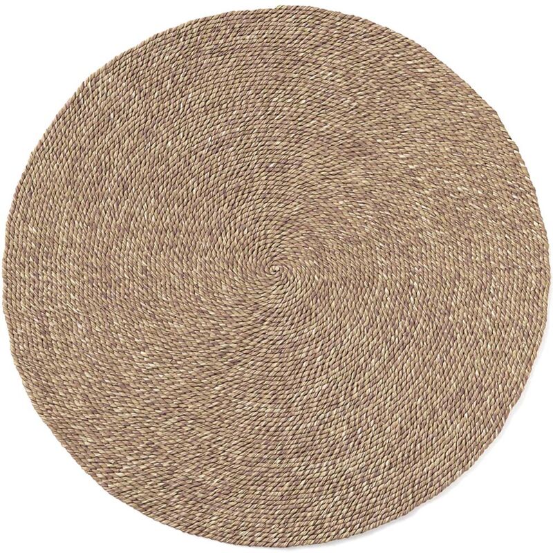 foto del prodotto privatefloor tappeto rotondo in iuta boho bali 100 cm yuri naturale luta naturale