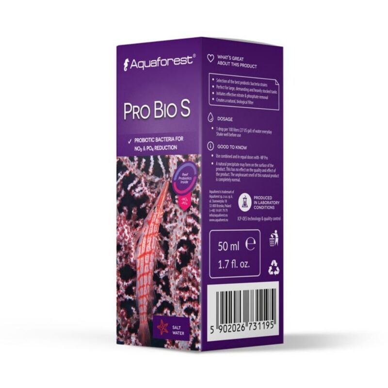 foto del prodotto pro bio s formato 50 ml aquaforest
