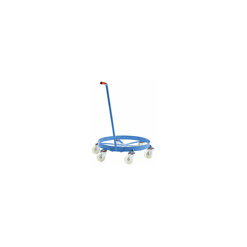 foto del prodotto pro carrellino per fusti telaio mobile aperto eurokraft