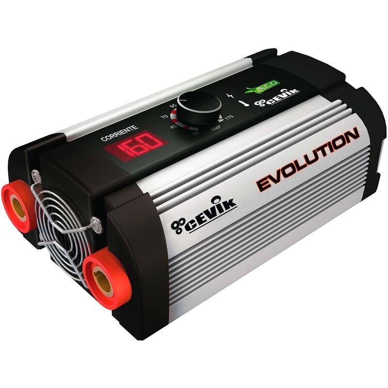 foto del prodotto pro ce evolution20x saldatrice inverter mma con maschera e portaelettrodo 160a 40 230v elettrodi fino a 4mm display digitale portatile