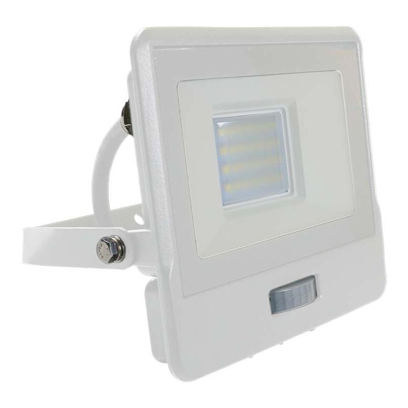 foto del prodotto pro faro led 20w con sensore pir chip samsung colore bianco 4000k ip65 20296 v tac