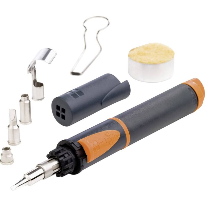 foto del prodotto pro piezo 75 kit kit saldatore a gas 1300 c 90 min incl. accenditore piezo 1 pz. portasol