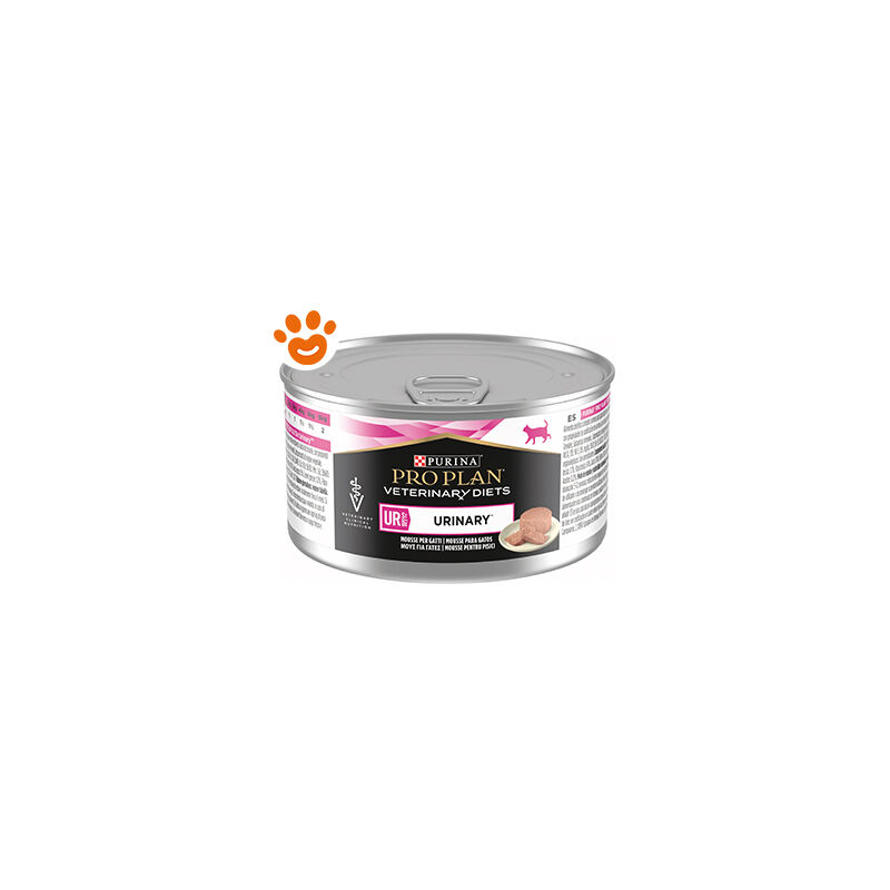 foto del prodotto pro plan - purina cat veterinary diet ur urinary mousse tacchino - purina cat veterinary diet ur urinary mousse tacchino - lattina da 195 gr
