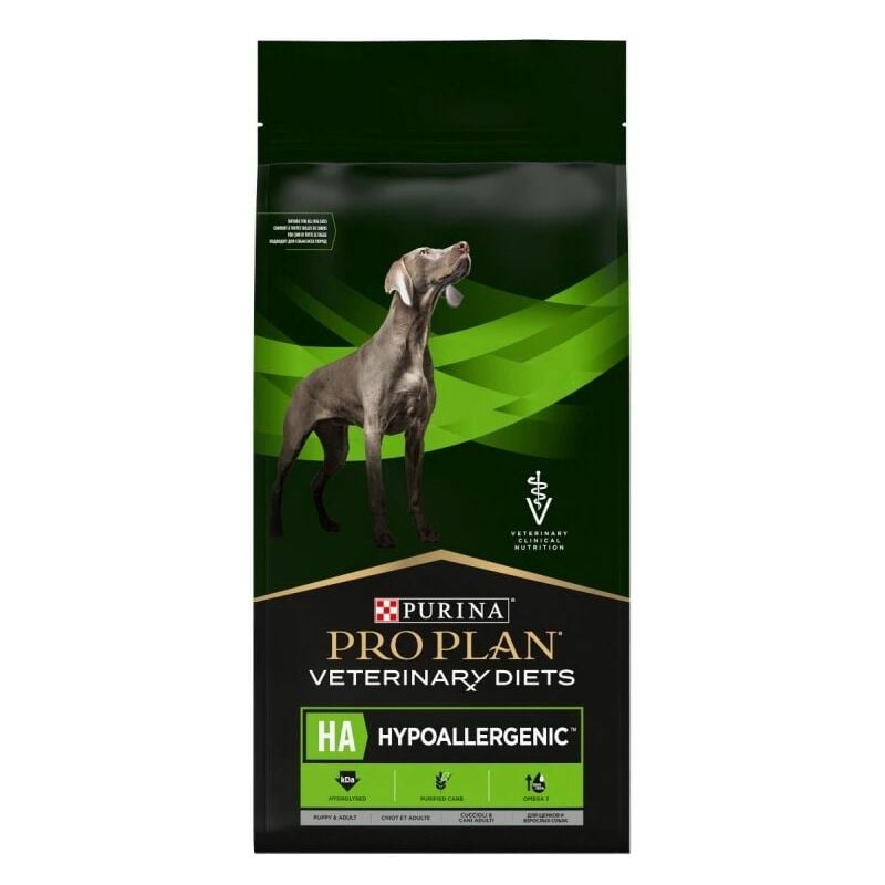 foto del prodotto pro plan veterinary diets ha hypoallergenic per cane - purina