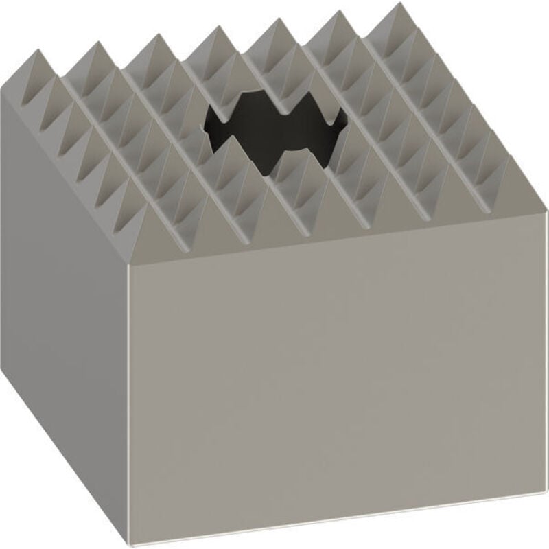 foto del prodotto pro sds max 4c piastra in acciaio, 60 x 60 mm