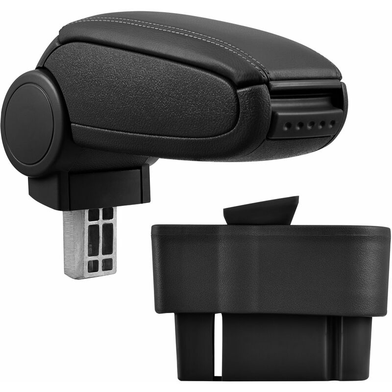 foto del prodotto pro.tec poggiabraccio con vano portaoggetti per opel corsa d similpelle nero 