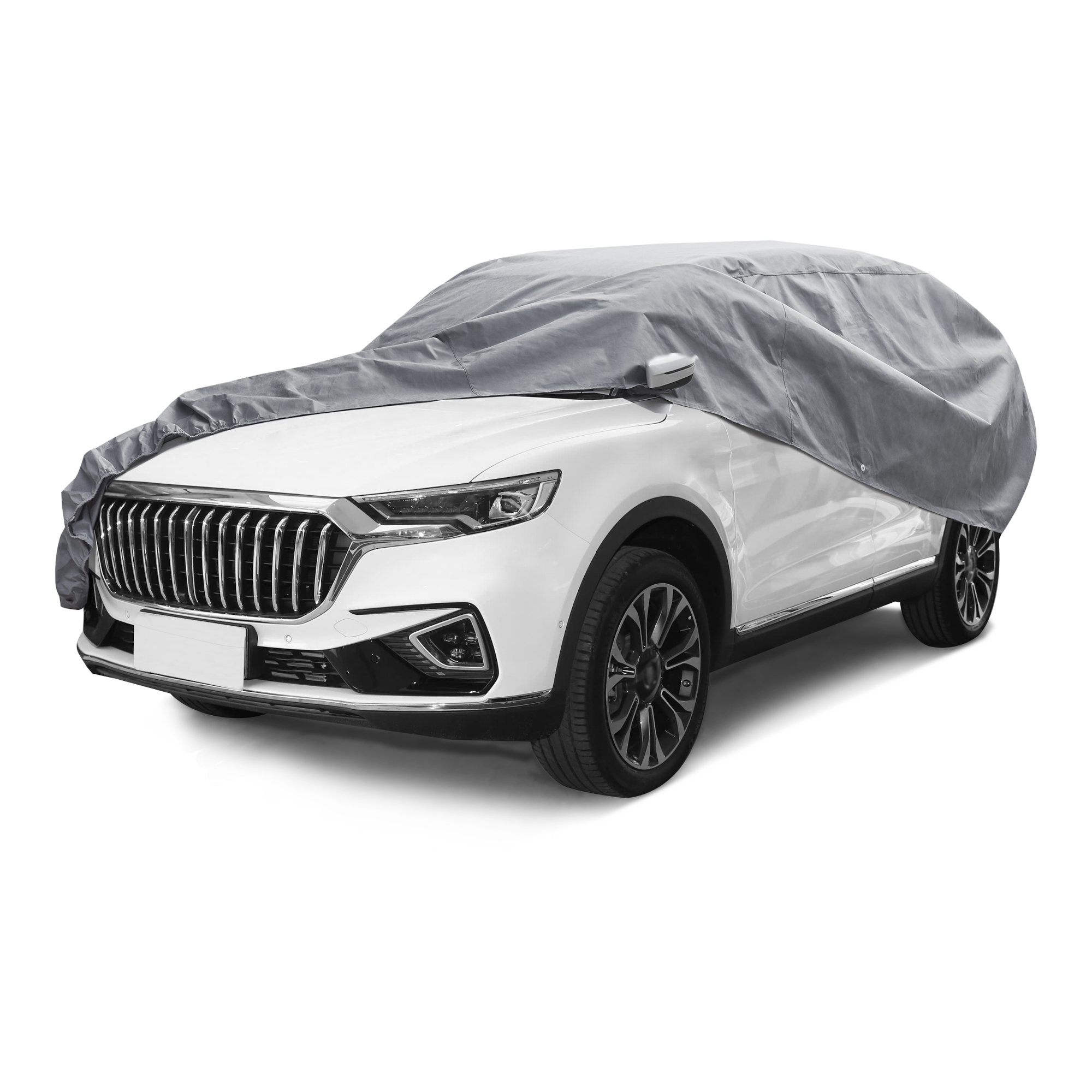 foto del prodotto pro.tec telo copriauto traspirante formato l 570x202x118 cm grigio