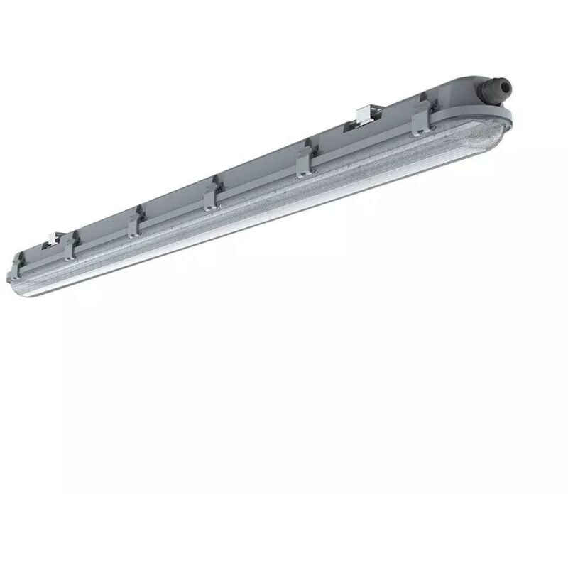 foto del prodotto pro vt 120036 t plafoniera led chip samsung impermeabile 36w m series 1200mm 120lm w trasparente ip65 bianco freddo 6400k v tac