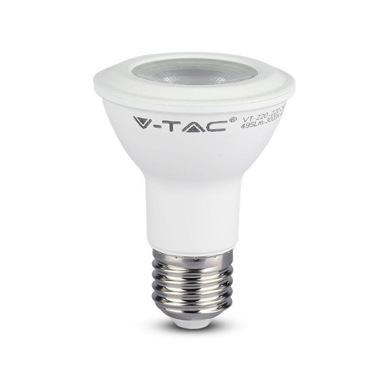 foto del prodotto pro vt 220 lampadina led con chip samsung e27 7w par20 bianco caldo 3000k v tac