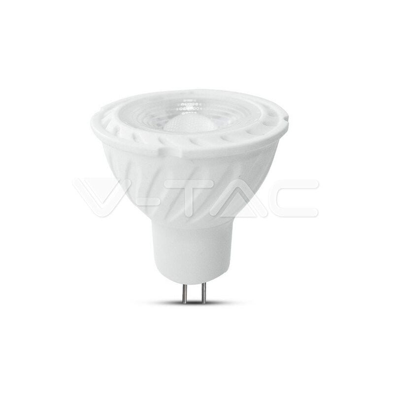 foto del prodotto pro vt-257 faretto led gu5.3 (mr16) con chip samsung 6,5w 12v 110° bianco naturale - 4000k - v-tac