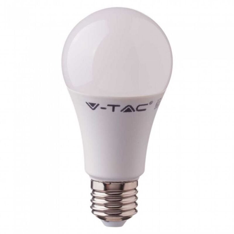 foto del prodotto pro vt 285 lampadina led chip samsung e27 8,5w a a60 bianco caldo 3000k v tac