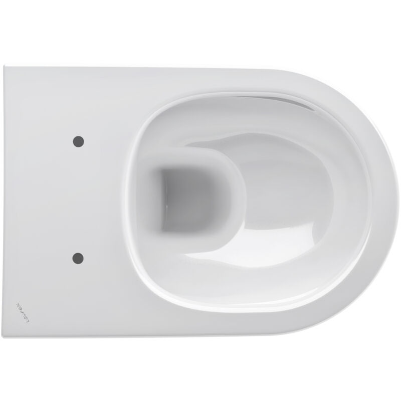 foto del prodotto pro wc suspendu, sans rebord, 360x530mm, fixation cach e, laufen