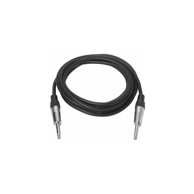 foto del prodotto proaudjack10 10m 6,35mm 6,35mm cavo audio nero cavi audio 6,35mm, maschio, 6,35mm, maschio, 10 m, nero vivolink
