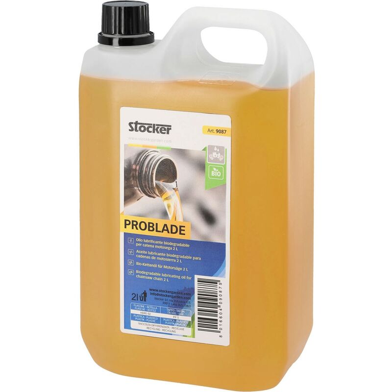 foto del prodotto problade 2 l olio lubrificante biodegradabile per motosega stocker
