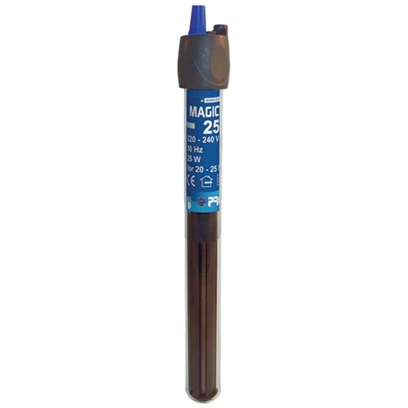 foto del prodotto prodac magictherm termoriscaldatore regolabile in vetro al quarzo wattaggio riscaldatori e lampade terrario 50w