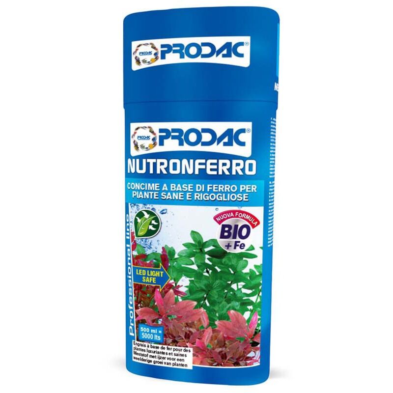 foto del prodotto prodac nutronferro fertilizzante per piante d acqua dolce formato 250 ml
