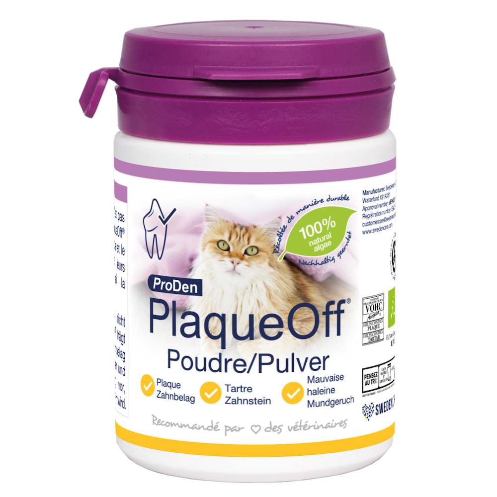 foto del prodotto proden plaqueoff bio per l igiene orale dei gatti 40 g