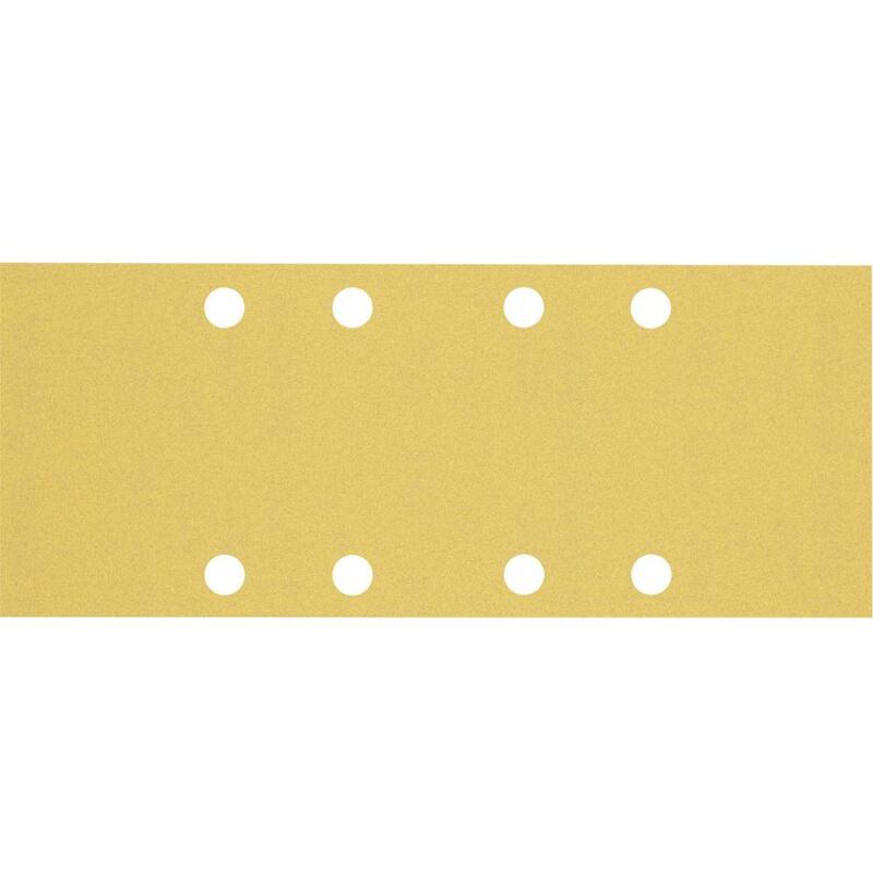 foto del prodotto professional 10x carte abrasive expert c470 con 8 fori (per legno duro, vernice su legno, 93x230 mm, grana 120, accessorio levigatrice orbitale) - bosch