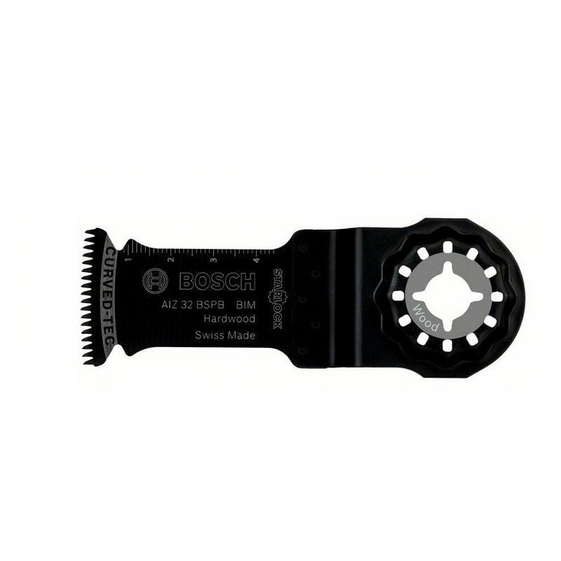 foto del prodotto professional 1x bim lama per tagli dal pieno aiz 32 bspb per legno duro, 50 x 32 mm, accessori utensili multifunzione bosch