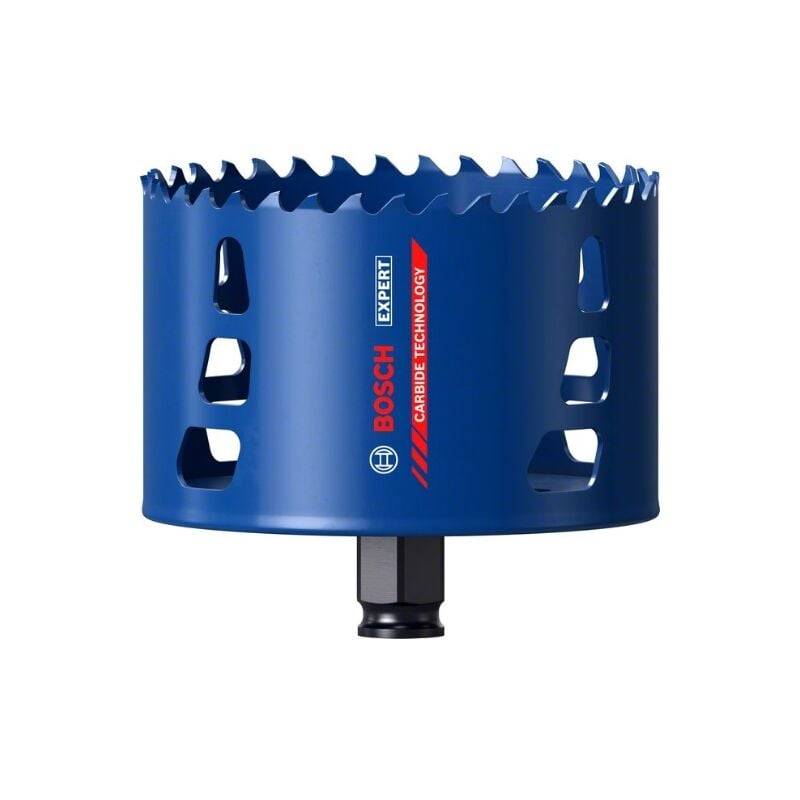 foto del prodotto professional 1x crown saw expert tough material per legno con metallo, 105 mm, percussione rotante foratura accessori bosch