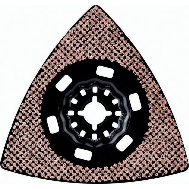 foto del prodotto professional 1x expert sanding plate avz 90 rt6 lama multi tool per materie plastiche con fibra gfk, cfk, 90 mm, grana 60, accessori multi tool 