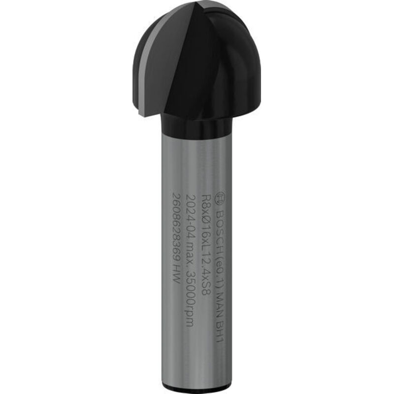 foto del prodotto professional 2 608 628 369 mezza canna 8 mm, r1 8 mm, d 16 mm, l 13 mm, g 45 mm confezione de 1 bosch
