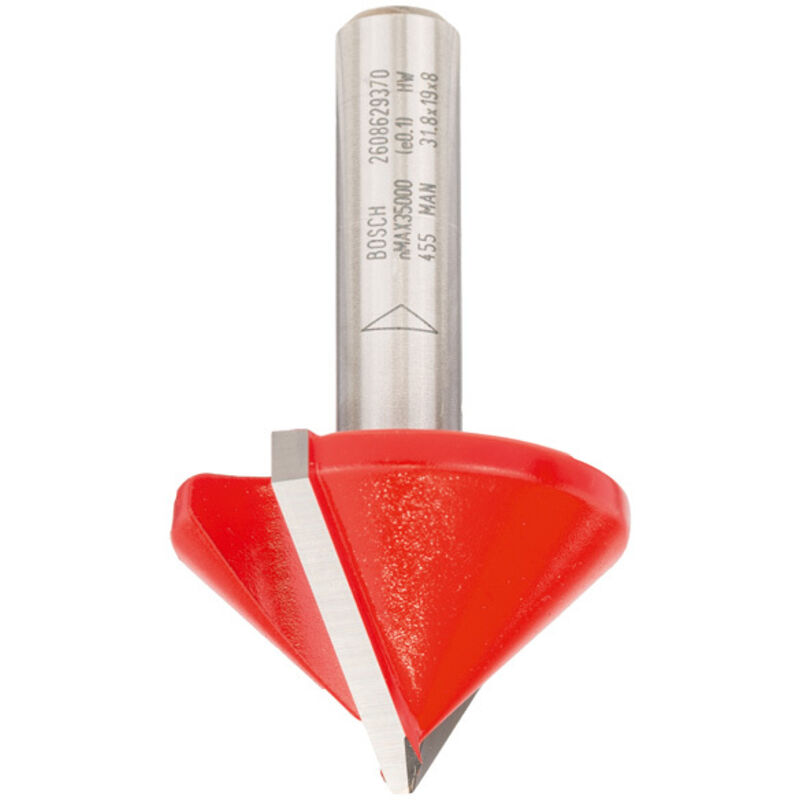 foto del prodotto professional 2608629370 2608629370 - expert fresa per cartongesso: 8 x 31,75 x 19/90° 8 x 31,75 x 19/90° - - bosch