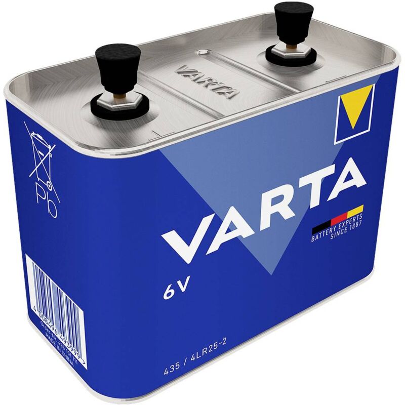 foto del prodotto professional 435 alk 4lr25 2 batteria speciale 4lr25 2 contatto a vite alcalina manganese 6 v 33000 mah 1 pz. varta