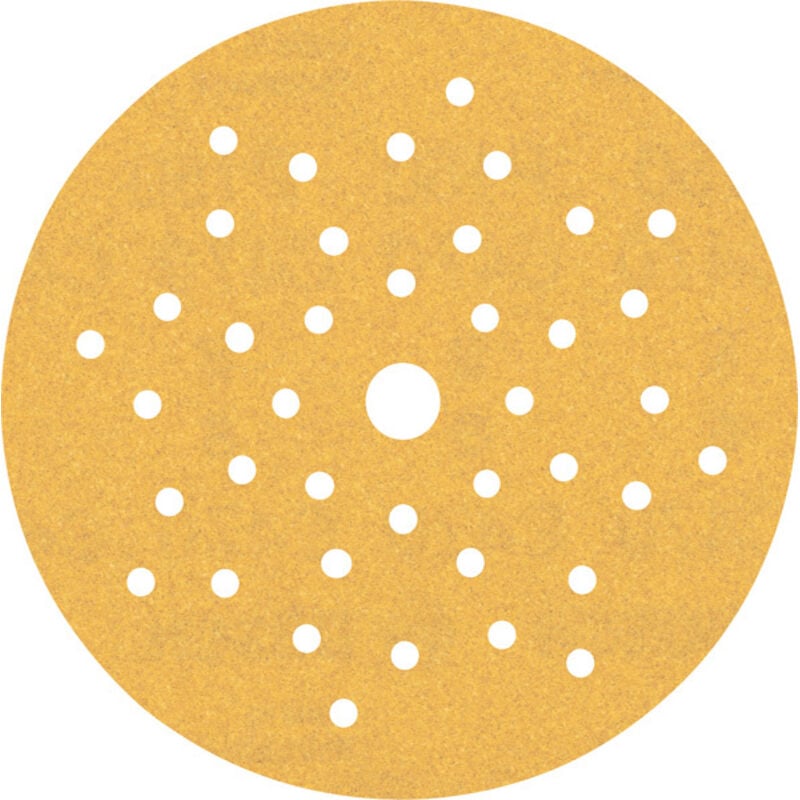 foto del prodotto professional 50x expert c470 carta abrasiva multi-punzonata (per legno duro, verniciatura su legno, ø 125 mm, grana 150, accessori per levigatrice eccentrica) - bosch