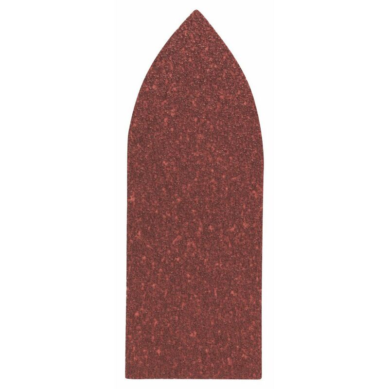 foto del prodotto professional 5x foglio abrasivo c430 expert for wood and paint (per vernice su legno, legno duro, 32 x 88 mm, grana 80, accessorie per levigatrici a delta) - bosch