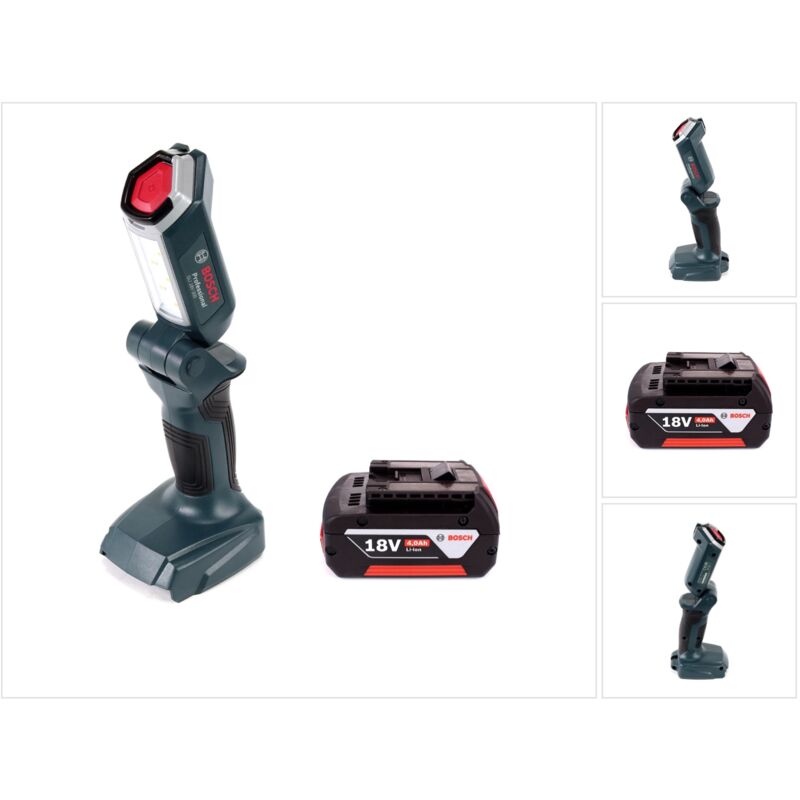 foto del prodotto professional gli 18v 300 torcia a batteria 1x batteria gba 18 v 4,0 ah senza caricabatterie bosch