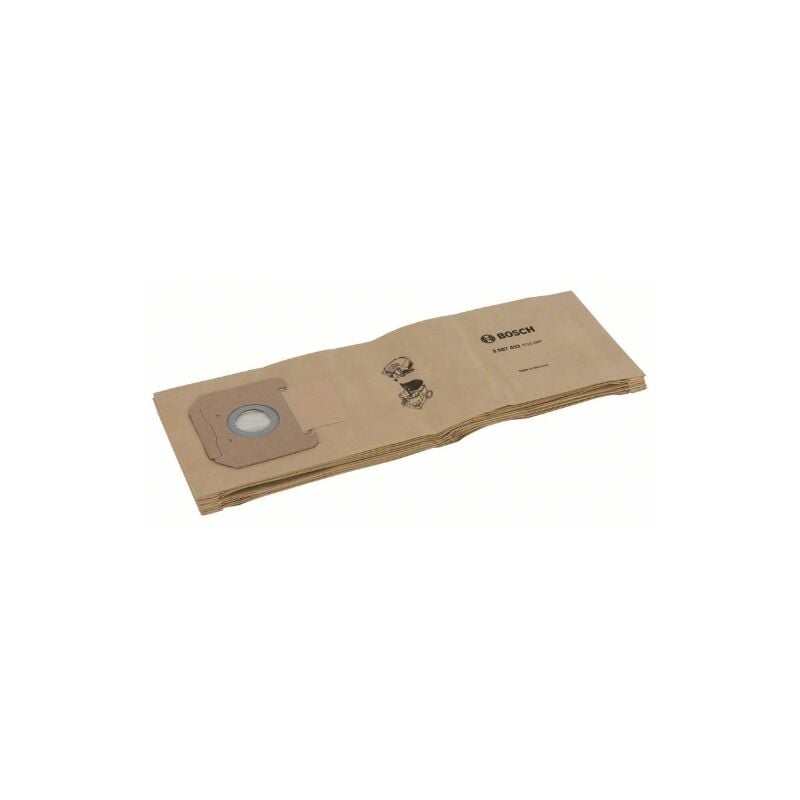 foto del prodotto professionale hoover sacchetti di carta, gas 35, in sacchetti di plastica, set 5 pezzi bosch