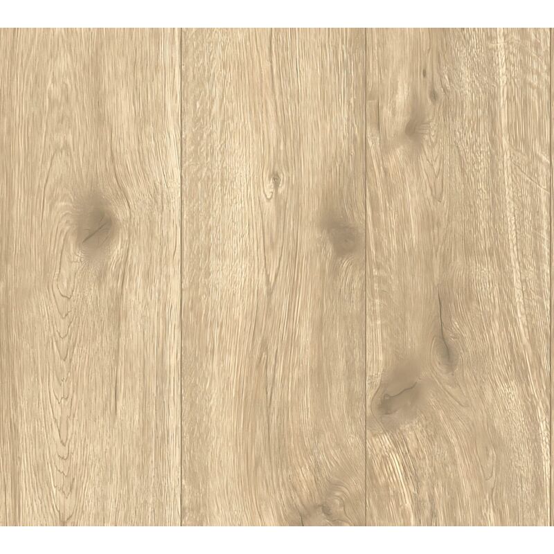 foto del prodotto profhome carta da parati aspetto legno 300434 carta da parati tnt liscia in stile country opaca marrone beige 5,33 m2