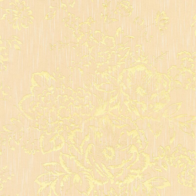 foto del prodotto profhome - carta da parati barocca 306573 carta da parati tessile strutturata in stile barocco lucida oro bianco-crema 5,33 m2