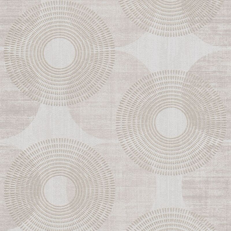 foto del prodotto profhome carta da parati grafica 378323 carta da parati tnt leggermente strutturata con motivo grafico luccicante beige grigio 5,33 m2