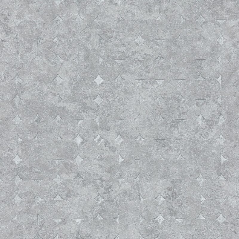 foto del prodotto profhome carta da parati grafica 396565 carta da parati tnt strutturata con il used look ed accenti metallici grigio argento 5,33 m2