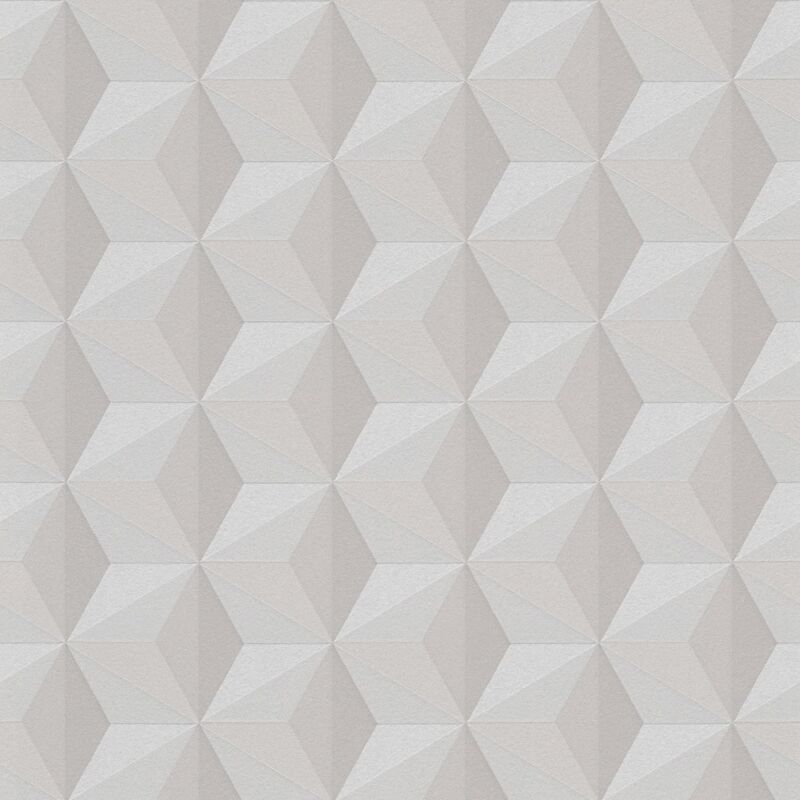 foto del prodotto profhome - carta da parati grafica 962551 carta da parati tnt leggermente strutturata con motivo grafico luccicante beige 5,33 m2
