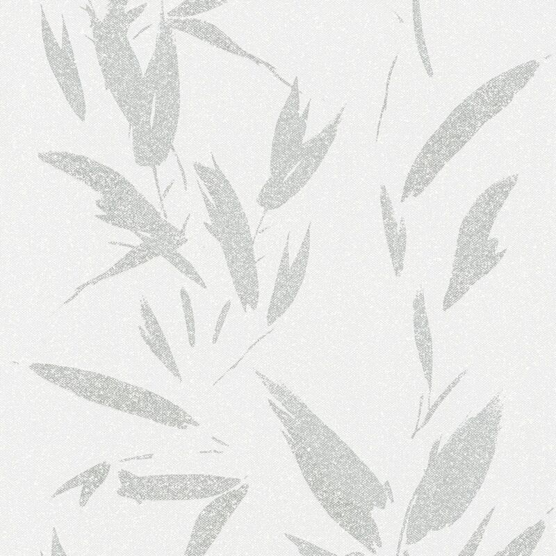 foto del prodotto profhome carta da parati natura 375494 carta da parati tnt leggermente strutturata con pattern orientale lucida crema grigio 5,33 m2