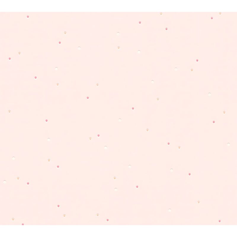 foto del prodotto profhome carta da parati per bambini 219473 carta da parati tnt liscia per bambini opaca rosa arancione 5,33 m2