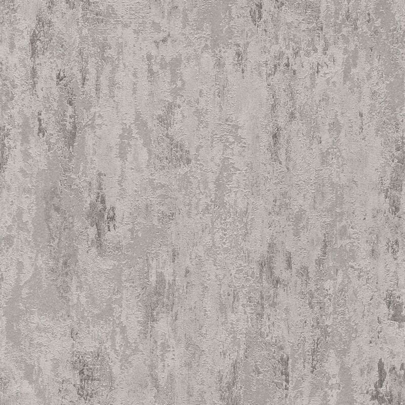 foto del prodotto profhome carta da parati tono su tono 326516 carta da parati tnt leggermente strutturata tono su tono lucida grigio argento 5,33 m2