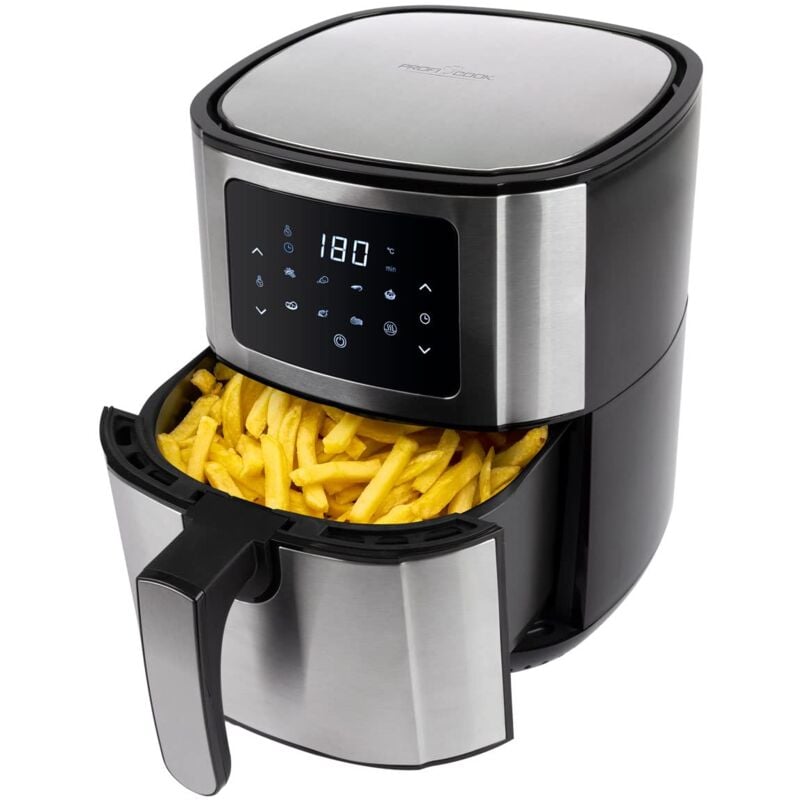 foto del prodotto profi cook, pc fr1239h, friggitrice ad aria calda da 5,5 litri, touch screen, temperatura regolabile 220 240 v, 1500 w
