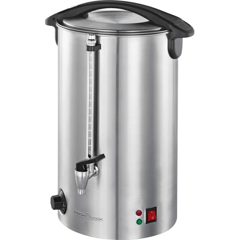foto del prodotto profi cook pc hga1111 distributore di bevande calde e o vin brul 1500 watt colore argento