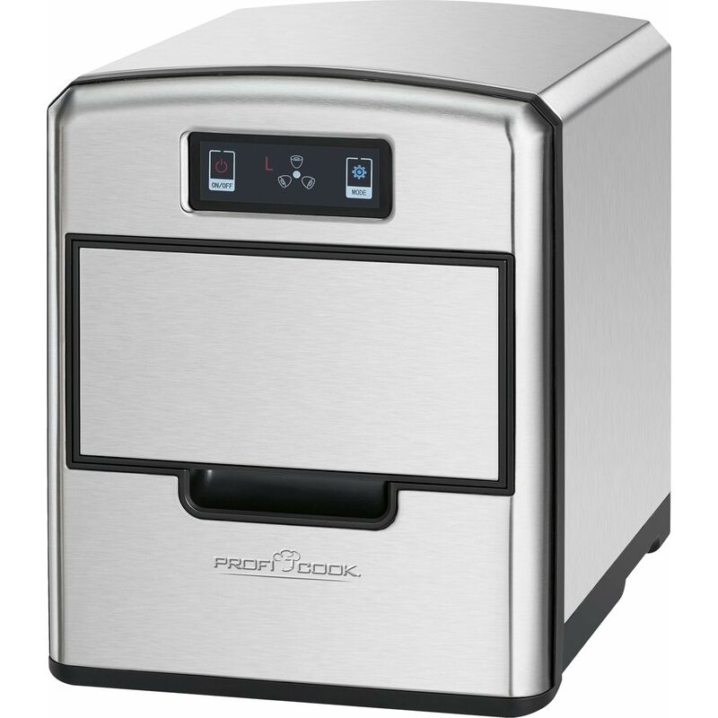 foto del prodotto proficook pc ewb 1187 macchina per cubetti di ghiaccio, con sensore touch, cubetti di ghiaccio disponibili in pochi minuti, 3 misure a scelta,