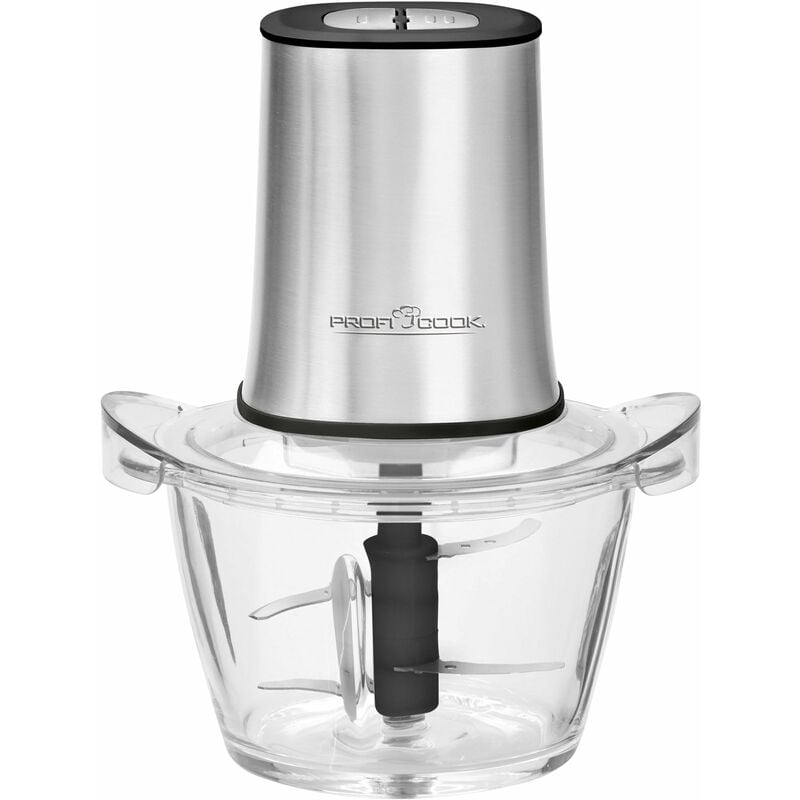 foto del prodotto proficook profi cook pc mz 1150 tritatutto elettrico con tritatutto multifunzione e tritaghiaccio 400 watt colore silver
