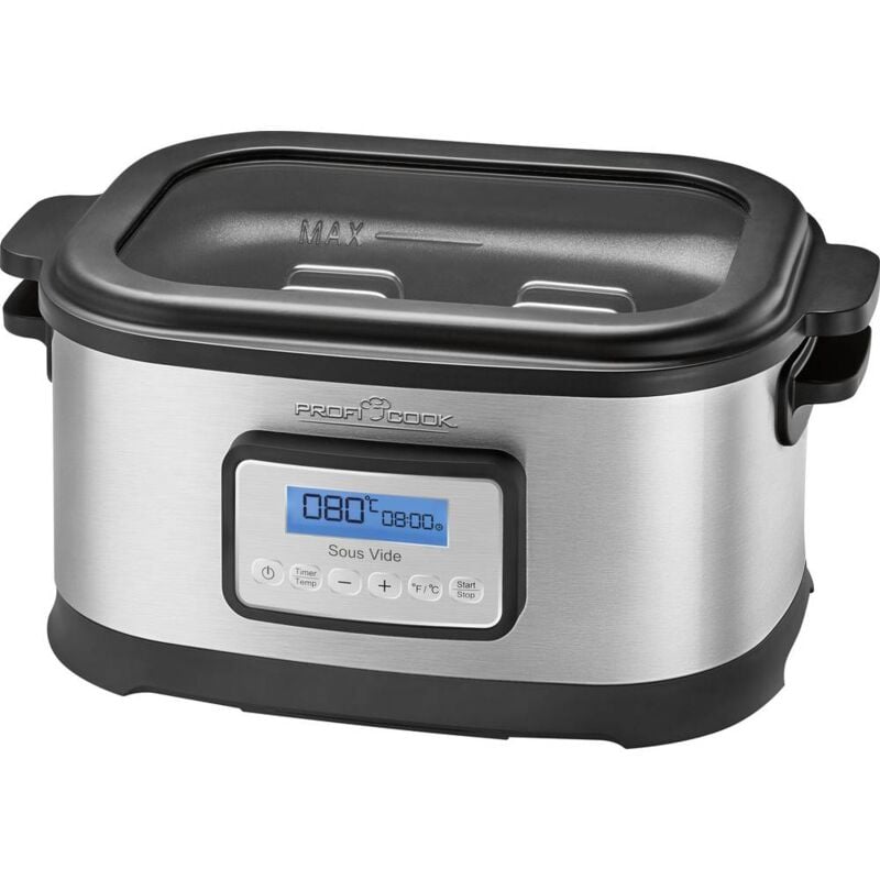 foto del prodotto proficook profi cook pc sv 1112 sous vide 501112 macchina per cottura a bassa temperatura acciaio inox
